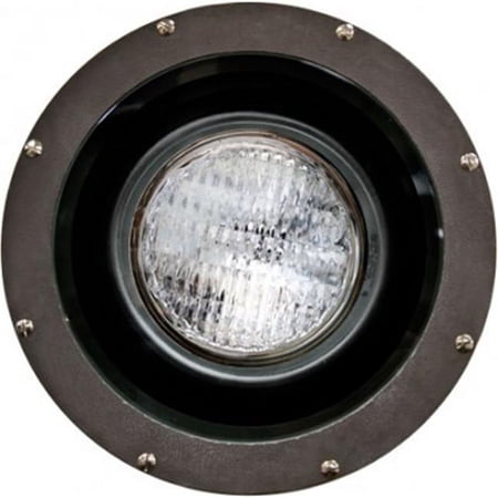 Dabmar Lighting Fiberglass In-Ground Well Light with Grill- Bronze