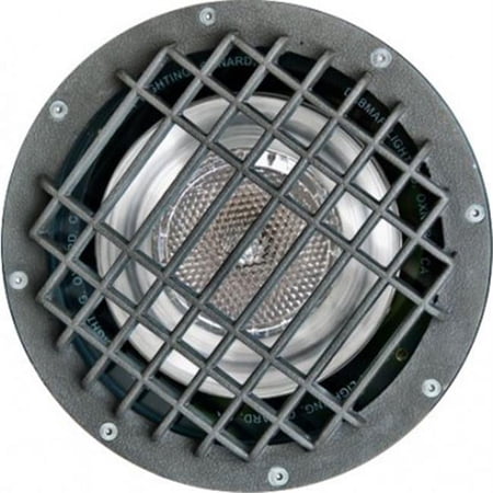 Dabmar Lighting Fiberglass In-Ground Well Light with Grill- Bronze