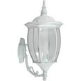 thumbnail image 1 of Dabmar Lighting GM105-L6-60K-W 120V E26 LED 6W 60K Cast Aluminium Post Wall Light Fixture, White, 1 of 1
