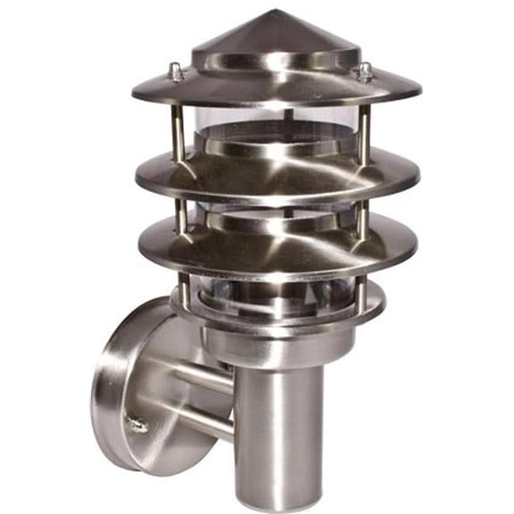 Dabmar Lighting GM125-L6-RGBW-SS304 86V-265V E26 LED 6W RGBW Stainless Steel Wall Light Fixture