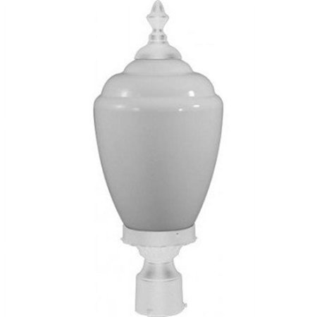 Dabmar Lighting GM285-LED16-W 16W & 85-265V LED Alisa Post Top Light Fixture - White