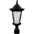 thumbnail image 1 of Dabmar Lighting GM480-LED16-B 16W & 85-265V LED Rachel Post Top Light Fixture - Black, 1 of 1