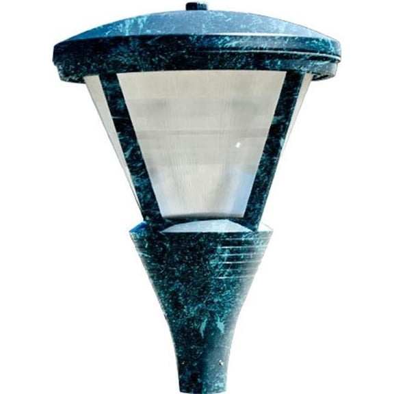 Dabmar Lighting GM580-L63-50K-VG 120V-277V E39 LED 63W 50K Cast Aluminium Post Light Top Fixture, Verde Green
