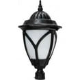 thumbnail image 1 of Dabmar Lighting GM720-B Powder Coated Cast Aluminum Post Top Light Fixture, Black - 26.25 x 14.38 x 14.38 in., 1 of 1