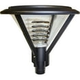 thumbnail image 1 of Dabmar Lighting GM950-B Powder Coated Cast Aluminum Post Top Light Fixture, Black - 21.65 x 25.78 x 25.78 in., 1 of 1