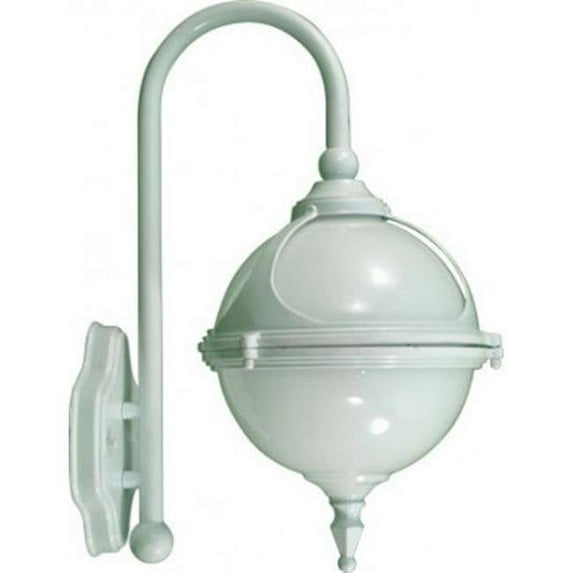 Dabmar Lighting GM981-W 13W & 120V S13-GU24 Natalie Small Wall Light Fixture - White