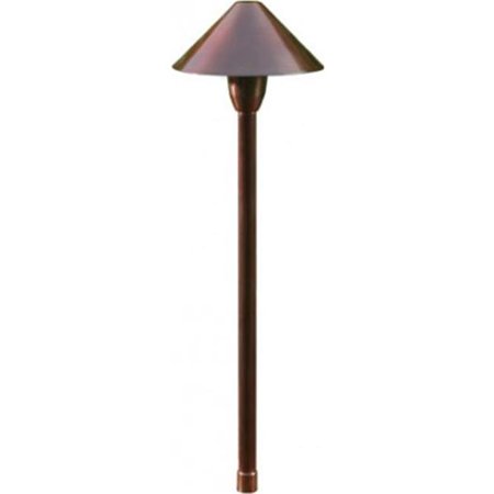 Dabmar Lighting LV-LED41-ABZ 2.5W & 12V JC-LED Solid Brass Path Light - Antique Bronze