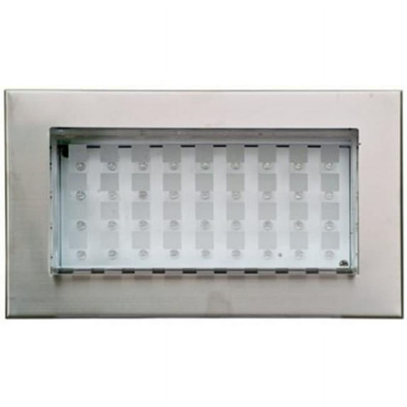 Dabmar Lighting LV-LED65-R 5W & 12V 36 LEDs Large Crystal LED Step Light - Red