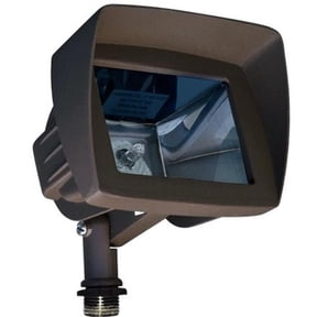 Dabmar Lighting LV105-BZ-HOOD 12V 2-Pin Hood Powder Coated Cast Aluminium Directional Area Flood Light, Bronze