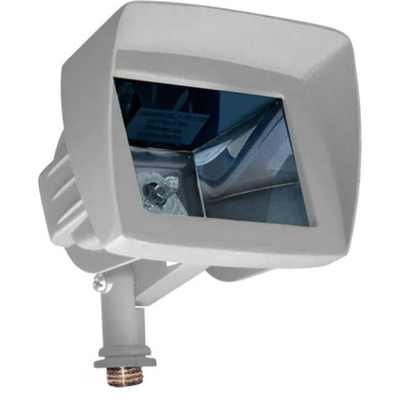 Dabmar Lighting LV105-HOOD-W Cast Aluminum Directional Area Flood Light with Hood - White