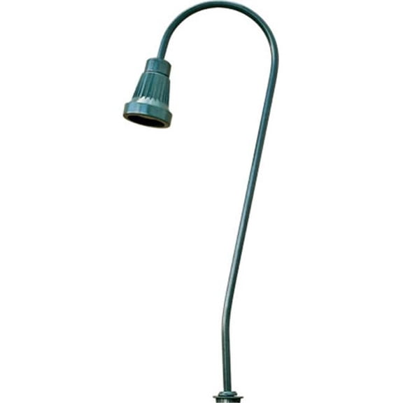 Dabmar Lighting LV113-G Cast Aluminum Path- Walkway and Area Light- Green