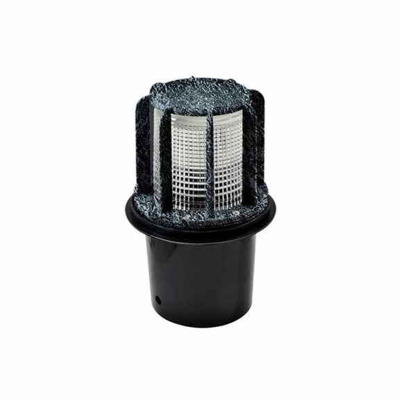 Dabmar Lighting LV15-L9-RGBW-VG 12V Screw LED 9W RGBW Powder Coated Beacon Cast Aluminium Well Light, Verde Green