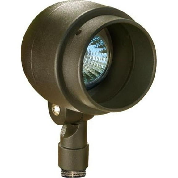 Dabmar Lighting LV201-L5-65K-BZ 12V 2-Pin LED 5W 65K Powder Coated Cast Aluminium Spot Light, Bronze