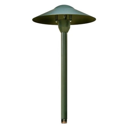 Dabmar Lighting LV214-L3-30K-G 12V G4 LED 3W 30K Powder Coated Cast Aluminium Large Top Path Light, Green