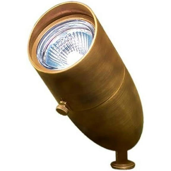 Dabmar Lighting LV231-L4-RGBW-ABS 12V 2-Pin LED 4W RGBW Brass Spot Light, Antique Brass