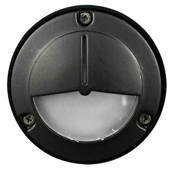 Dabmar Lighting LV707-B Cast Aluminum Surface Mount Brick, Step, Wall & Deck Light, Black - 3.96 x 3.96 x 1.60 in.