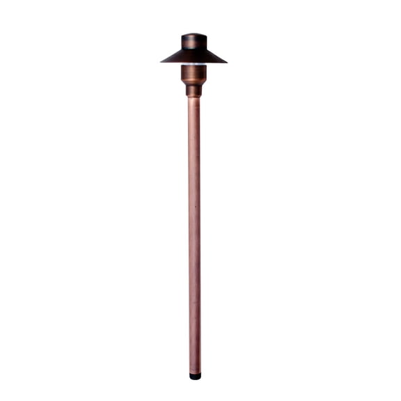 Dabmar Lighting LV74-ABZ Brass Path- Walkway and Area Light- Antique Bronze