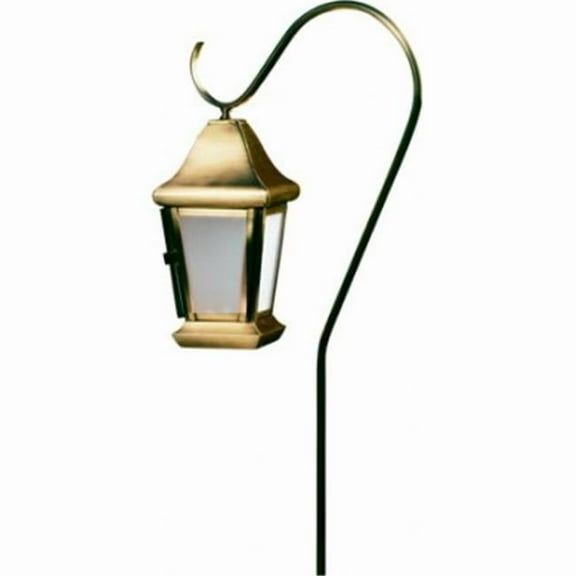 Dabmar Lighting LV81-ABS 12V JC Hanging Lantern Path Light, 20W - Antique Brass
