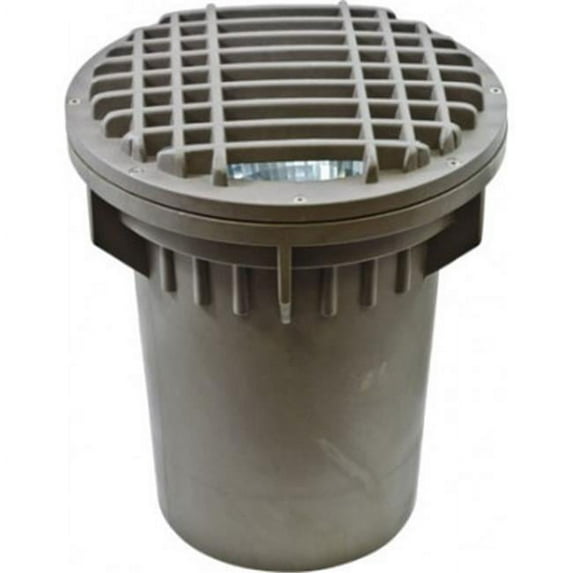 Dabmar Lighting P-GRL-FG4300-BZ 175 watt In-Ground Well Light with Grill