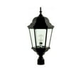 thumbnail image 1 of Dabmar Lighting  Post Top Fixture with Clear Glass LED - 30W 85-265V, Bronze, 1 of 1