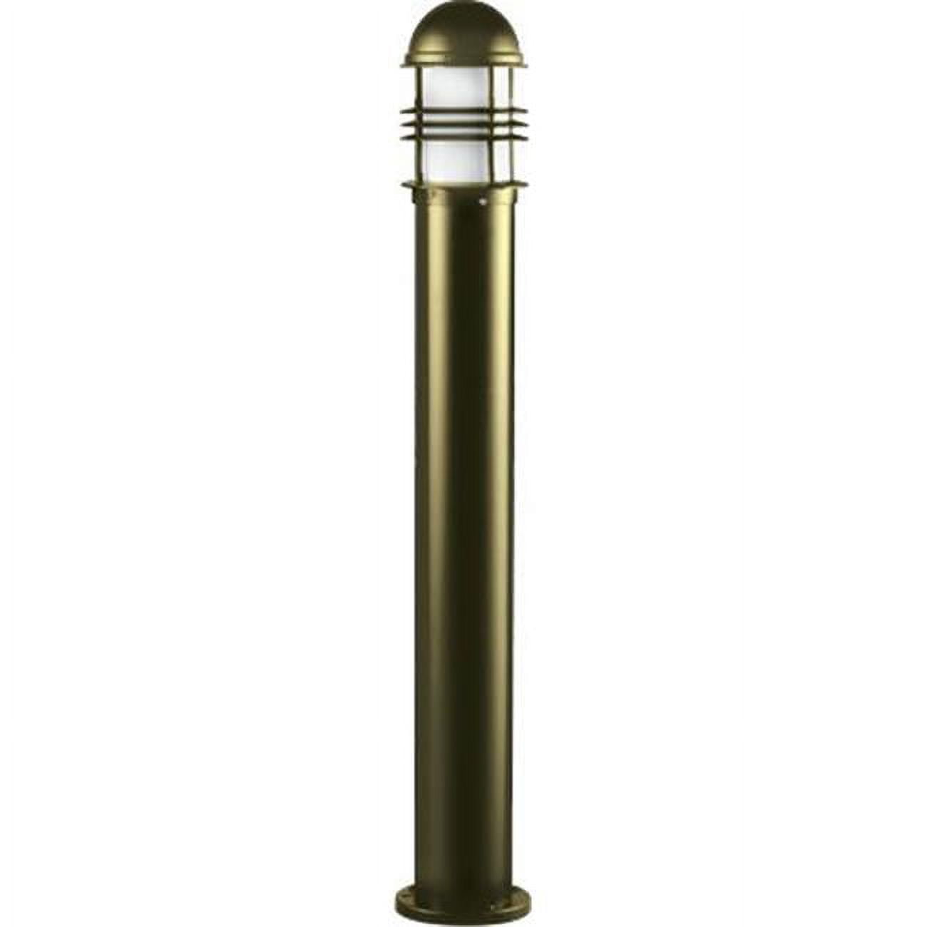 Dabmar Lighting D3270-BZ-MT 70W Powder Coated Cast Aluminum Bollard with High Pressure Sodium Lamp, Bronze - 43.19 x 6.63 x 6.63 in.