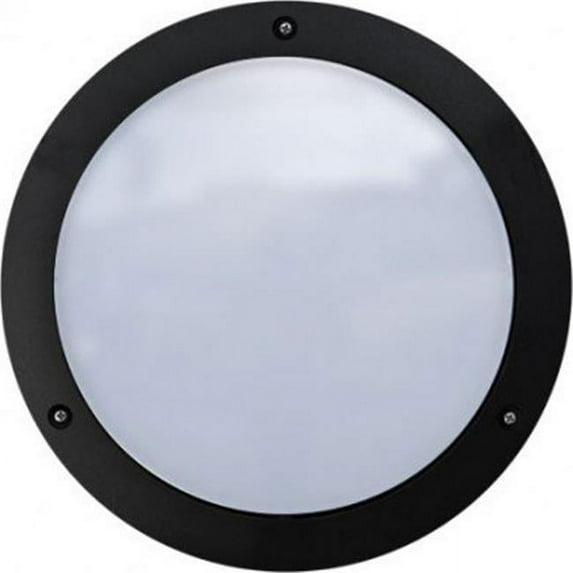 Dabmar Lighting W3900-LED9-B 9W & 120V LED Cast Aluminum Wall Fixture - Black