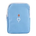 Daboolka Compact Travel Charging Organizer with Zippered Storage for