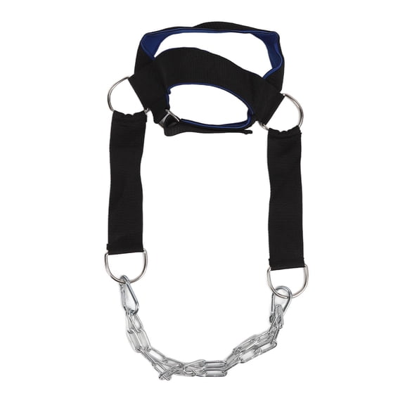 Daboolka Neck Harness Increase Core Strength Support Injury Recovery Neck Exerciser for Home Gym Blue Black Daboolka