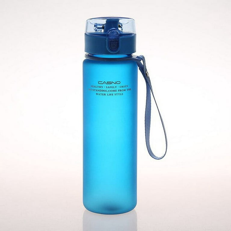 2L Water Bottle with Straw Sports Bottle Cup Bounce Cover Time