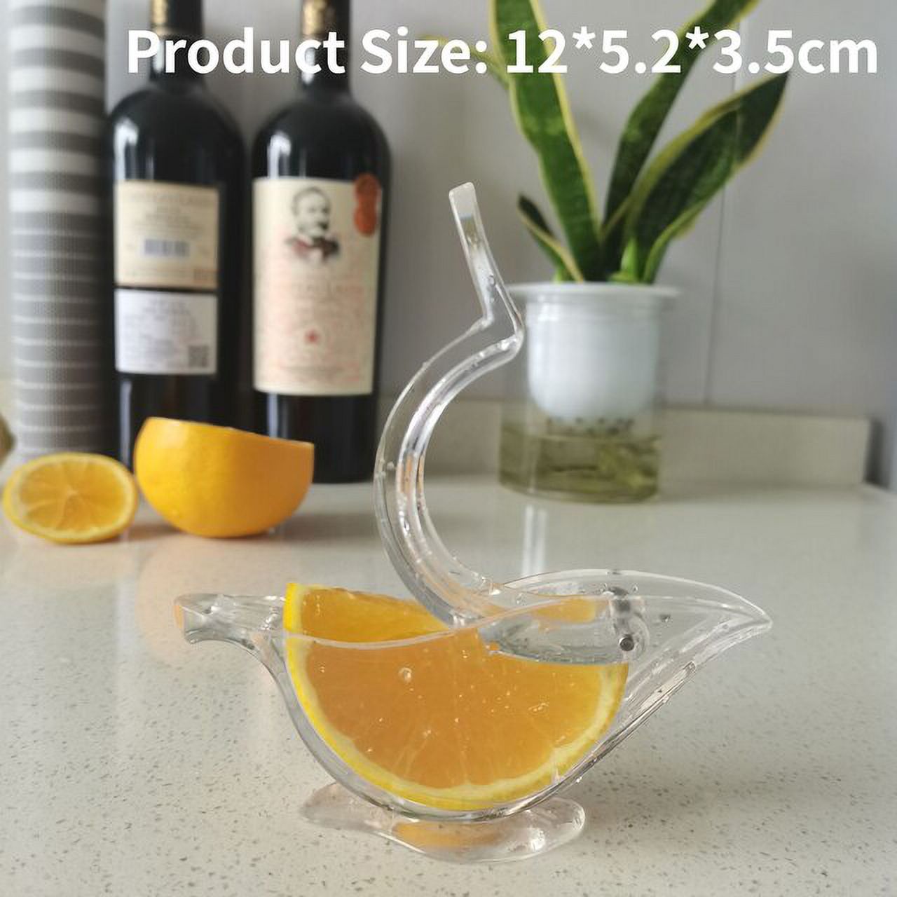 DabuLiu Manual Lemon Clip Transparent Fruit Juicer Bird Fish Shape