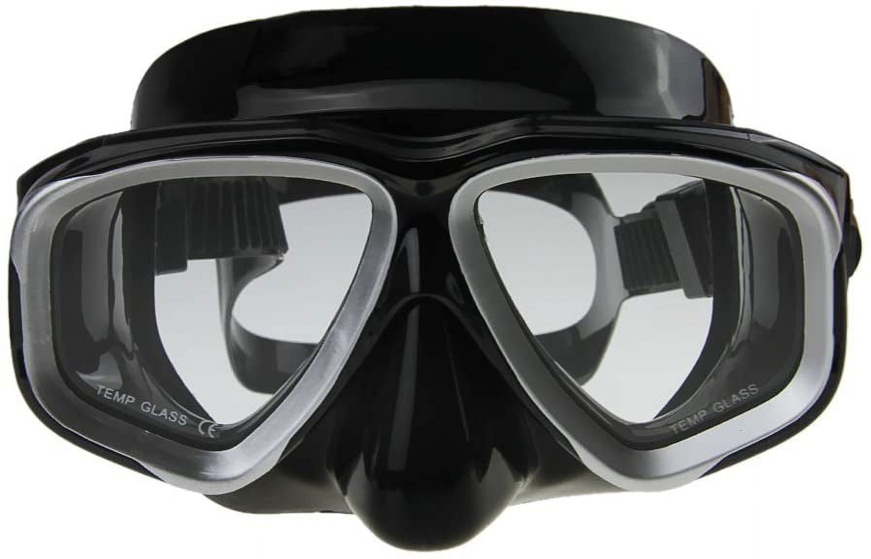 DabuLiu Snorkel Diving Mask Watertight AntiFog Tempered Glass Lens