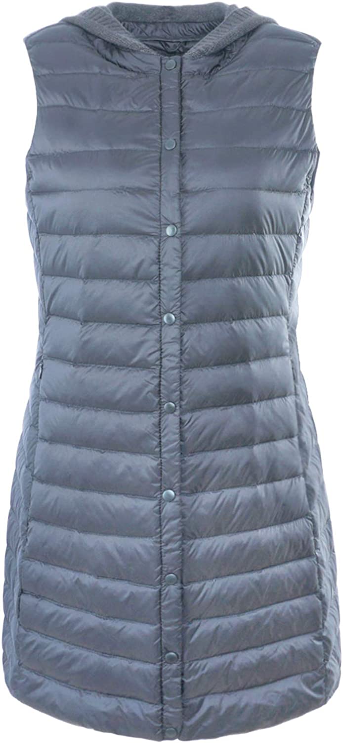 DabuLiu Womens Long Puffer Vest Women Ultra Light Weight Long Down Vest
