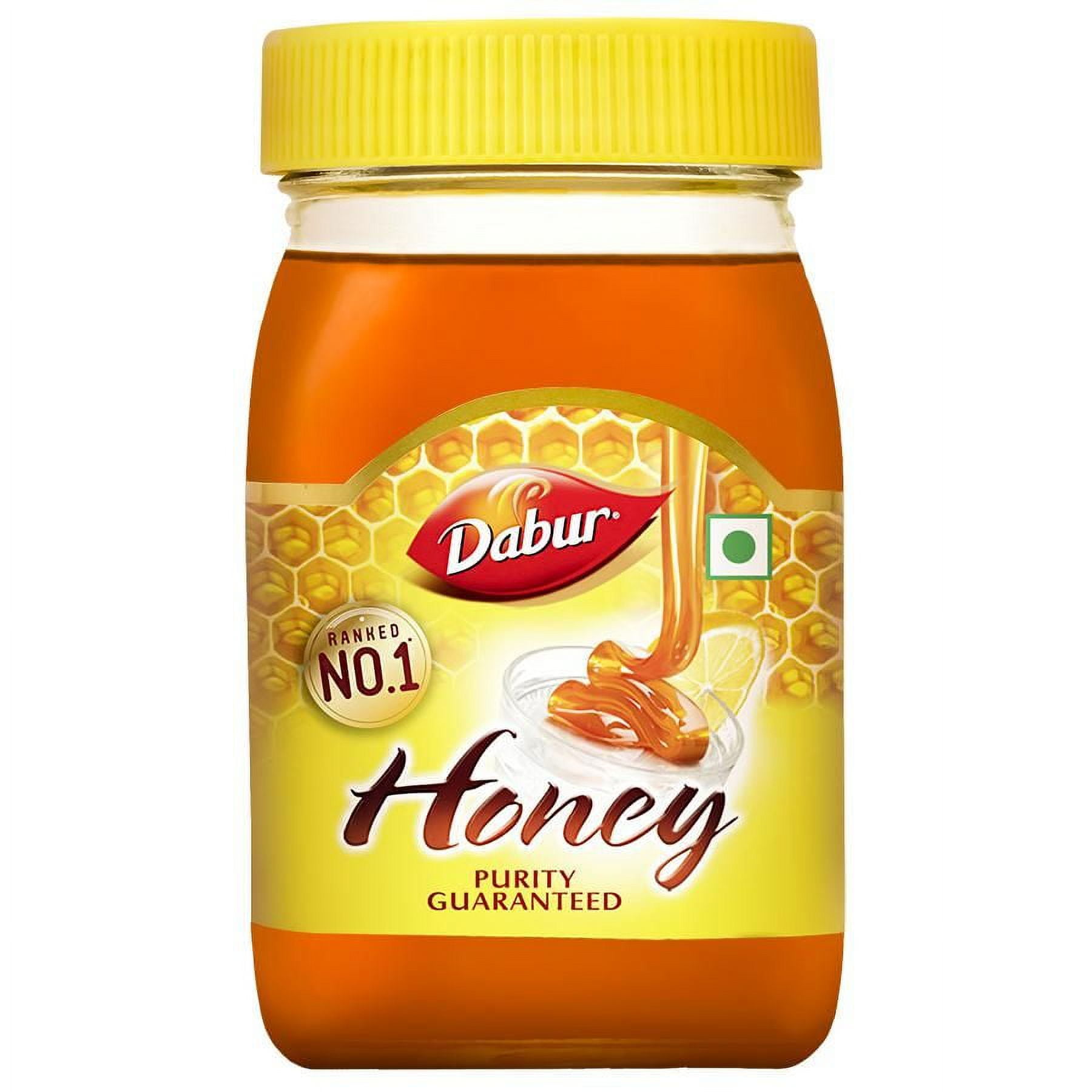 Dabur 100% Pure Honey - Worlds No.1 Honey Brand With No Sugar, 500g