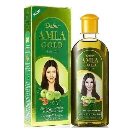 Dabur Amla Gold Hair Oil 200ml (Pack of 2)