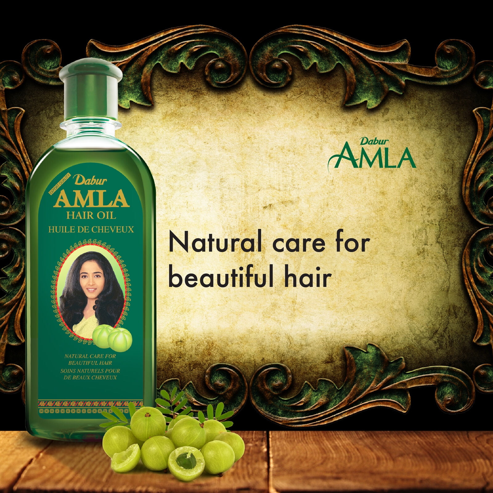 Dabur Amla hair oil 200ml-Make Your Hair Long,Strong & Dark NEW ORIGINAL