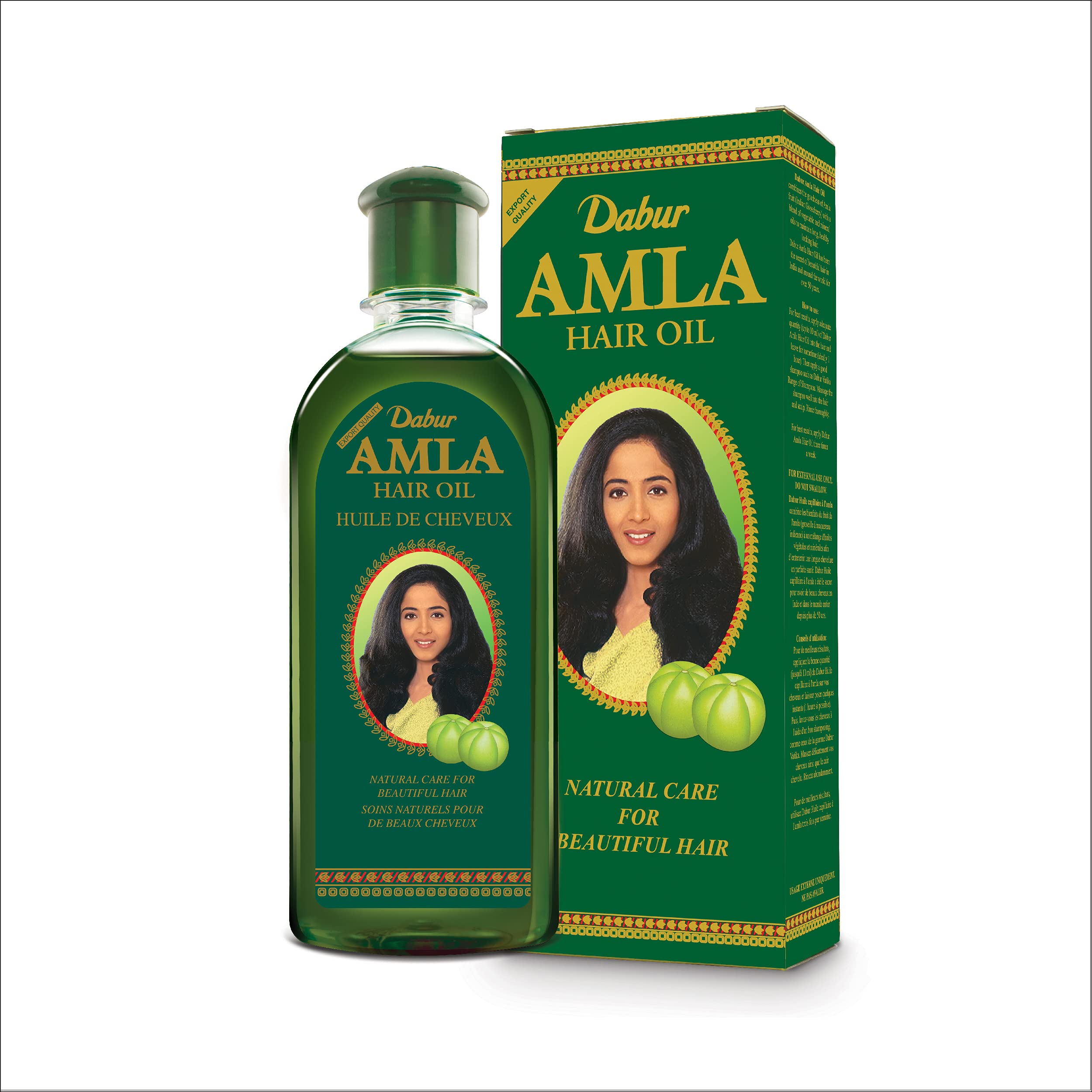Dabur Amla Hair oil - Natural care for beautiful hair, 500ml - image 1 of 7