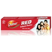 Dabur Red Herbal Toothpaste, Oral Care, Strong Teeth - 7.05 oz 200 grams