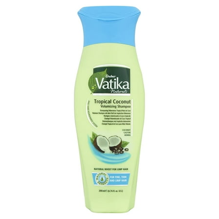 Dabur Vatika Naturals Volumizing Shampoo with Tropical Coconut - 400ml