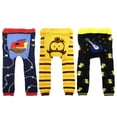 thumbnail image 1 of Dabuyu Baby Leggings (Set of 3), Pirates/ Owl/ Rocker, 90cm, 1 of 4