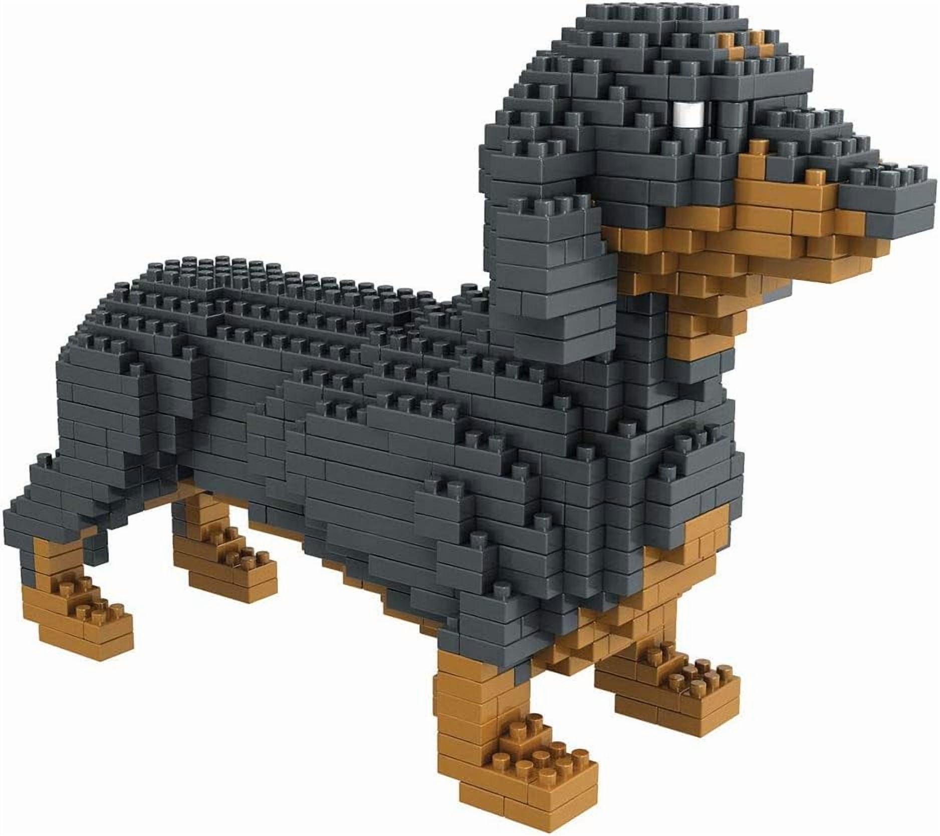 Dachshund 898-Pc 3D Dog Breed Building Block Puzzle Model Set