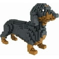 thumbnail image 1 of Dachshund 898-Pc 3D Dog Breed Building Block Puzzle Model Set, 1 of 5