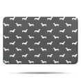 thumbnail image 1 of Dachshund Bathroom Rugs Mat,Non Slip Microfiber Bathroom Rug,Rubber Backing,Soft Bathroom Mats for Bathroom Floor,Tub and Shower,17x27in(43x68cm), 1 of 5