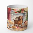 thumbnail image 1 of Dachshund Christmas Cookies Decorative Soy Candle 3.25 in x 3.75 in, 1 of 5