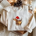 thumbnail image 1 of Dachshund Christmas Embroidered Sweatshirt, Christmas Dog Shirt, Dachshund Shirt, Dachshund Mom Shirt, Dog Lover Shirt, Animal Lover Shirt, 1 of 5