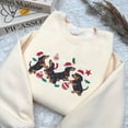 thumbnail image 1 of Dachshund Christmas Embroidered Sweatshirt, Dachshund Christmas Shirt, Dog Lover Gift, Dachshund New Year Shirt, Dachshund Mom Shirt, 1 of 4