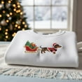 thumbnail image 1 of Dachshund Christmas Embroidered Sweatshirt, Wiener Dog Holiday Crewneck, Cute Sausage Dog Xmas Shirt, Pet Lover Gift, Dog Mom Hoodie, 1 of 4