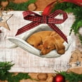thumbnail image 1 of Dachshund Christmas Ornament – Holiday Dog Memorial Gift & Wooden Xmas Tree Hanging Décor, 1 of 3