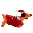 thumbnail image 1 of Dachshund Christmas Ornaments - Boiled Wool Santa Dachshund Ornament - Cute Dog Ornament 2025, 1 of 7