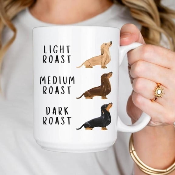 Dachshund Coffee Mug Funny Doxin Mug Weiner Dog Mom Coffee Roast Lover
