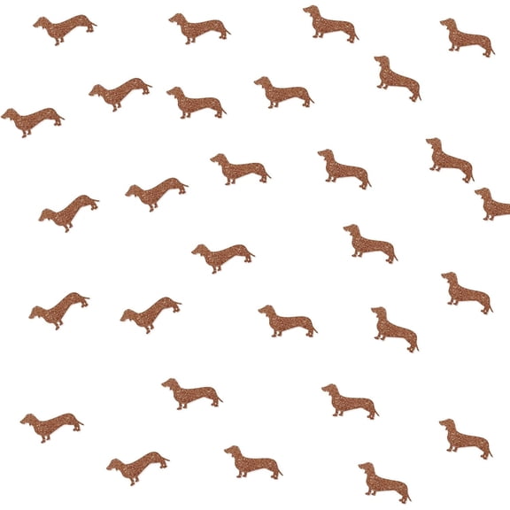 Dachshund Confetti, Puppy Birthday Party Supplies, Pet Dog Paper Cut Out, Dachshund Table Confetti for Baby Shower, Pet Dog Birthday Party Table Decoration 120pcs
